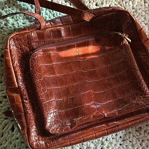 Furla vintage leather bag